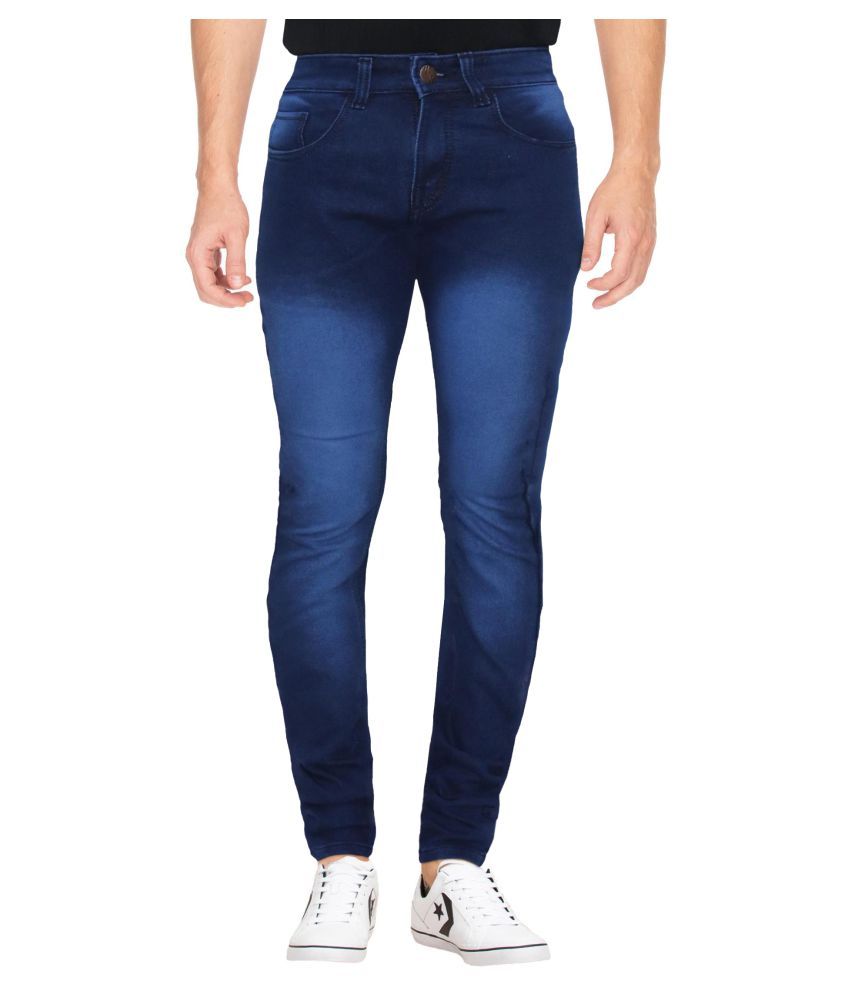     			Urban Legends Blue Regular Fit Jeans