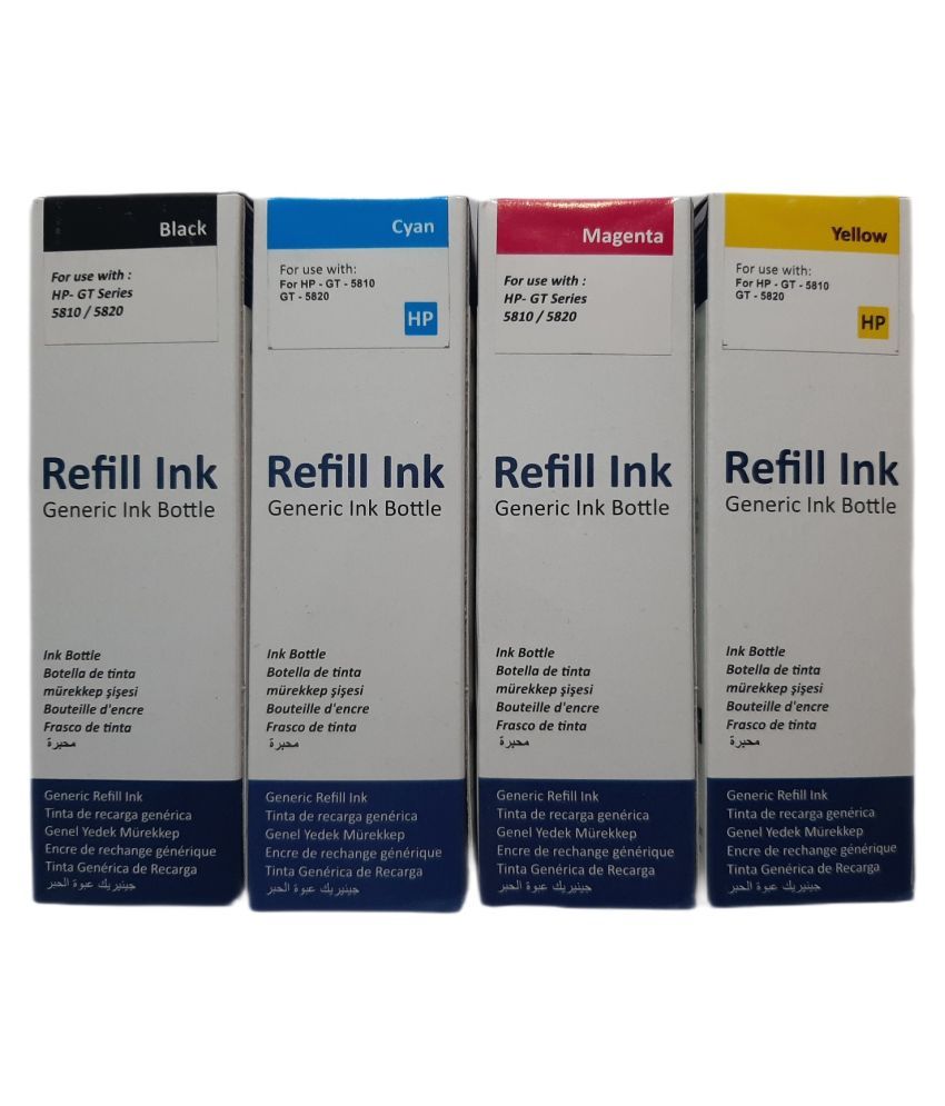 Kavox GT5152 410 Series HP Multicolor Pack of 4 Ink bottle for HP Ink Tank  Wireless 410 series HP Inkjet All Printers - Buy Kavox GT5152 410 Series HP  Multicolor Pack of