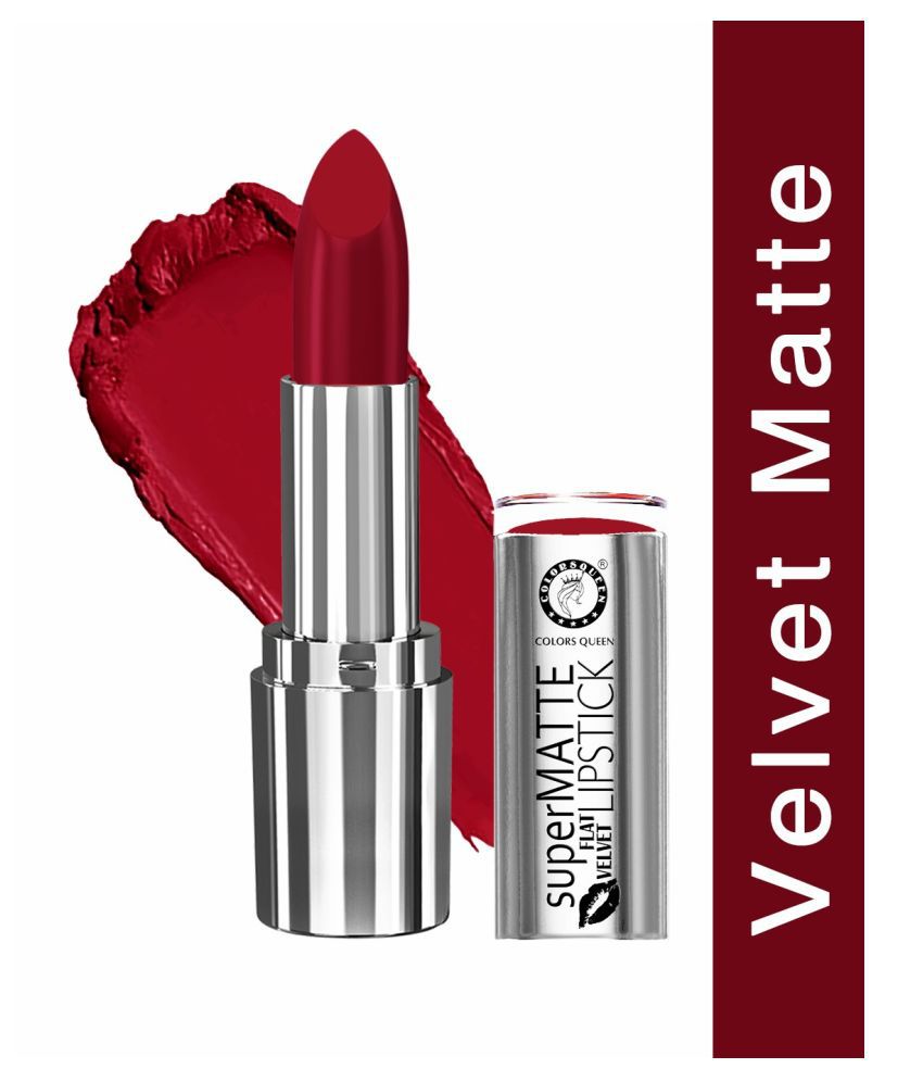     			Colors Queen Super Matte Velvet Lipstick Royal Maroon 4.2 g