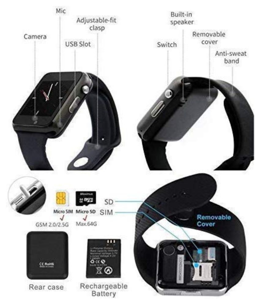 plateforce a1 smart watch