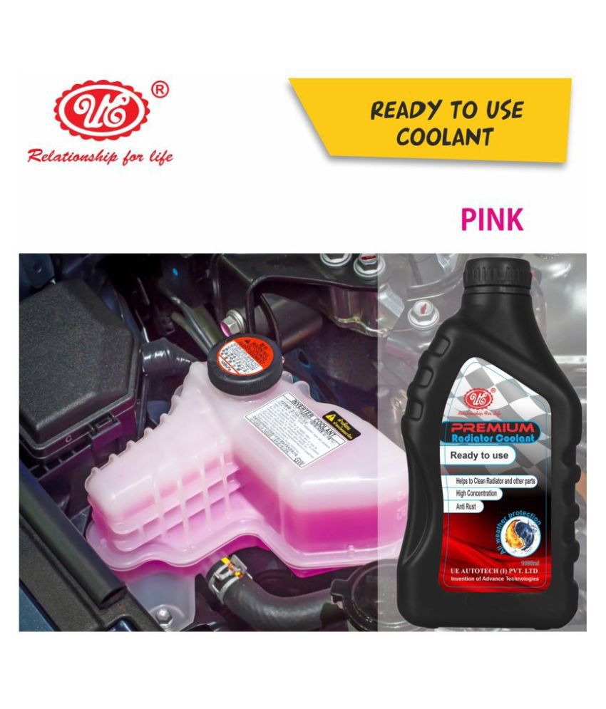 UE Premium Radiator Coolant Ready To Use -Pink (1 Liter)