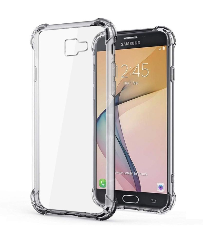     			Samsung Galaxy J7 Prime Bumper Cases Kosher Traders - Transparent Premium Transparent Case