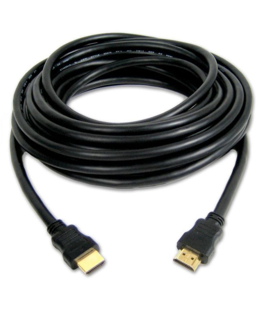     			Upix 9.1m Male to Male HDMI Cable - Supports HDMI Devices, 4K, Full HD 1080p (Black)