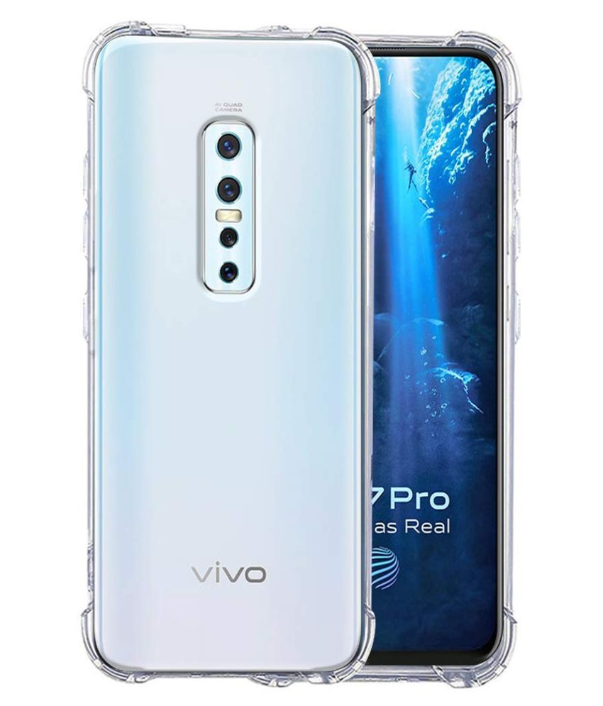     			Vivo V17 Pro Bumper Cases Kosher Traders - Transparent Premium Transparent Case