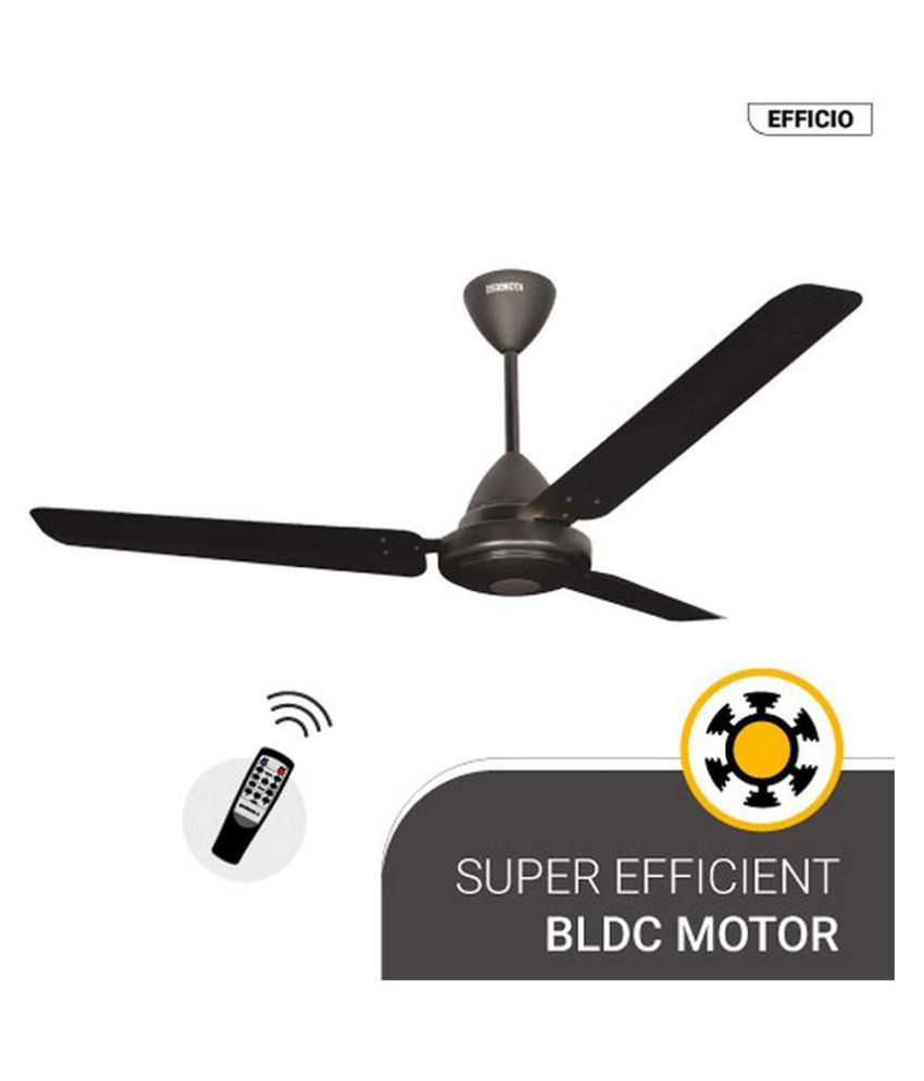 ATOMBERG 1200 Efficio BLDC Motor Ceiling Fan Black Price in India Buy