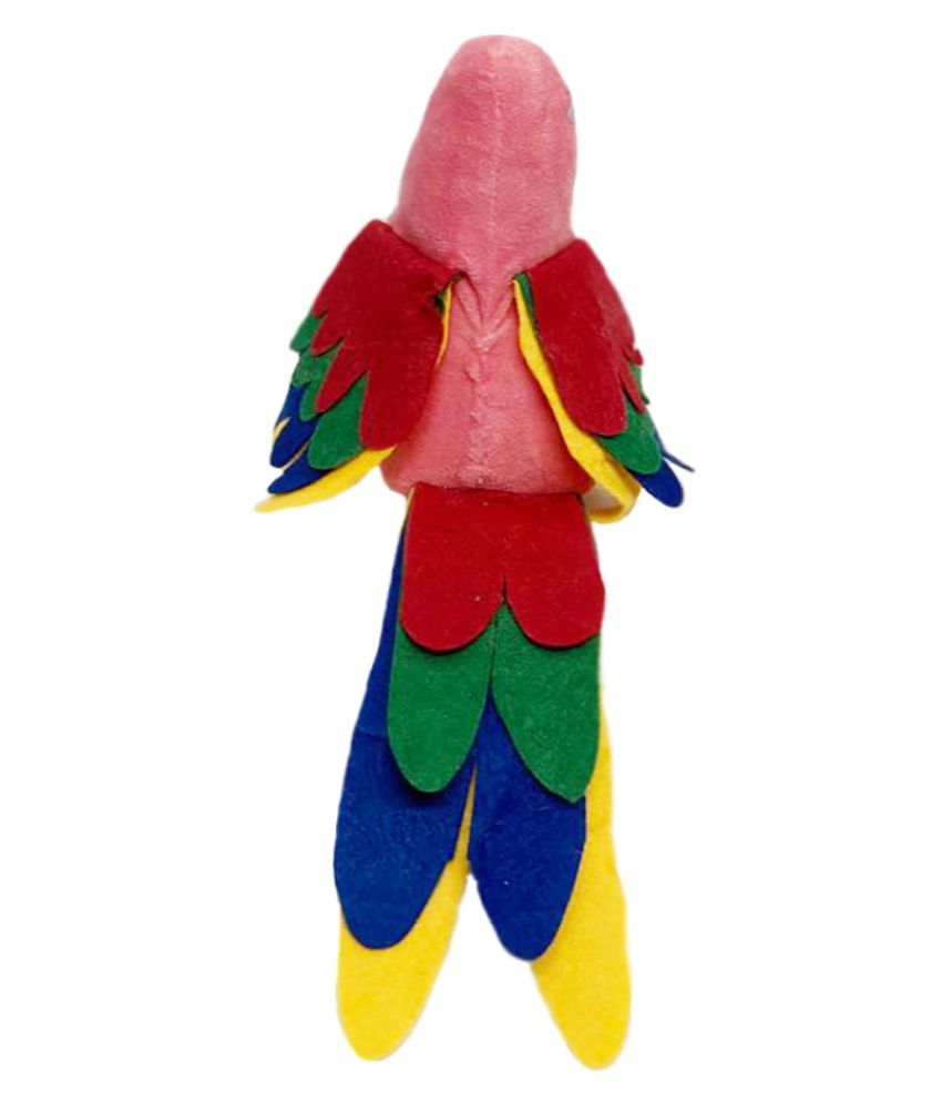 parrot soft toy