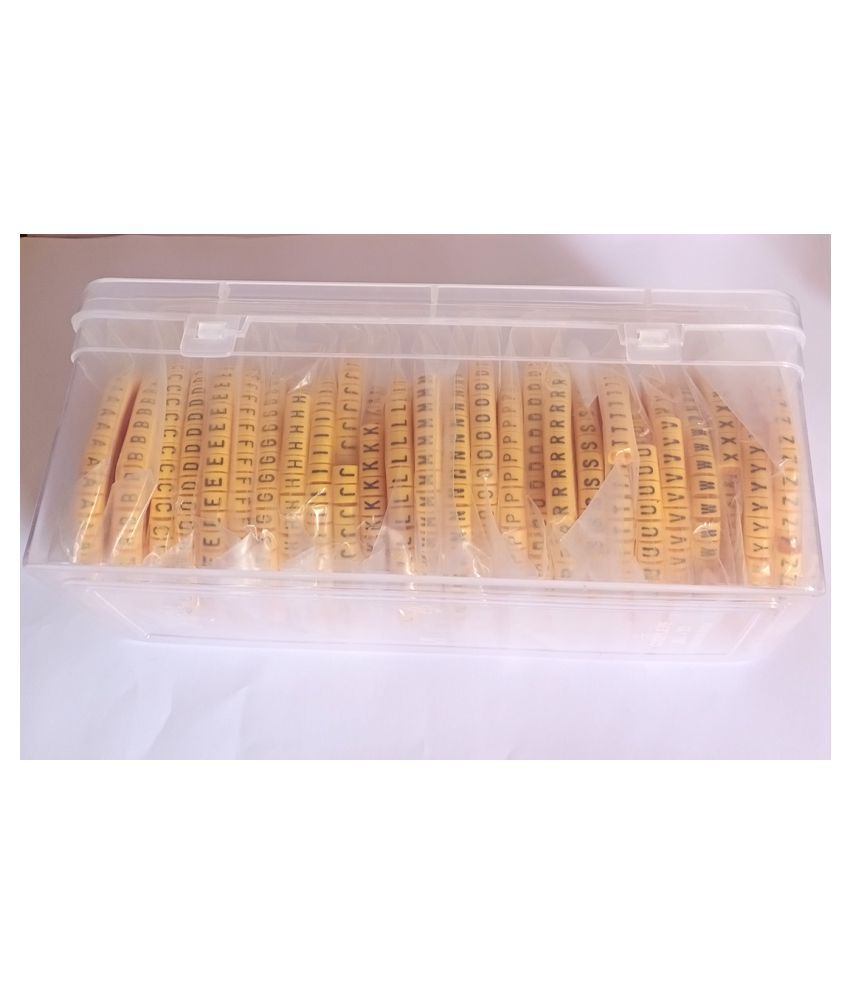 Buy PVC Ferrules (Alphabet AZ Cable) 25 mm Online at Low Price in