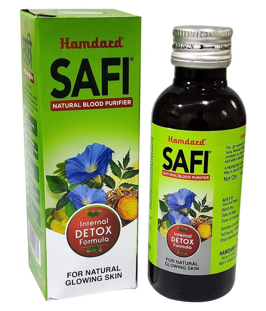 Hamdard Safi Blood Purifier Health Drink Liquid 100 Ml Buy Hamdard 