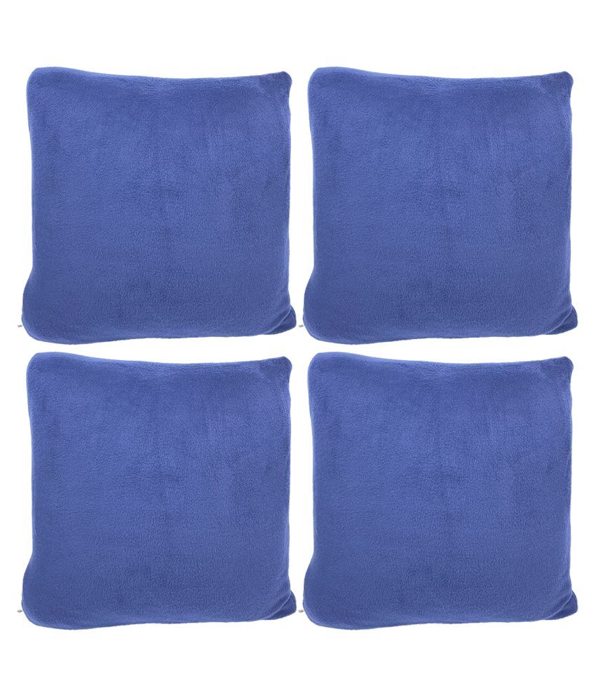     			House Of Quirk Set of 4 Others Cushion Covers 40X40 cm (16X16)