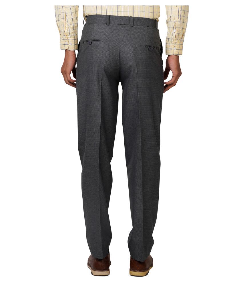 regular fit trousers