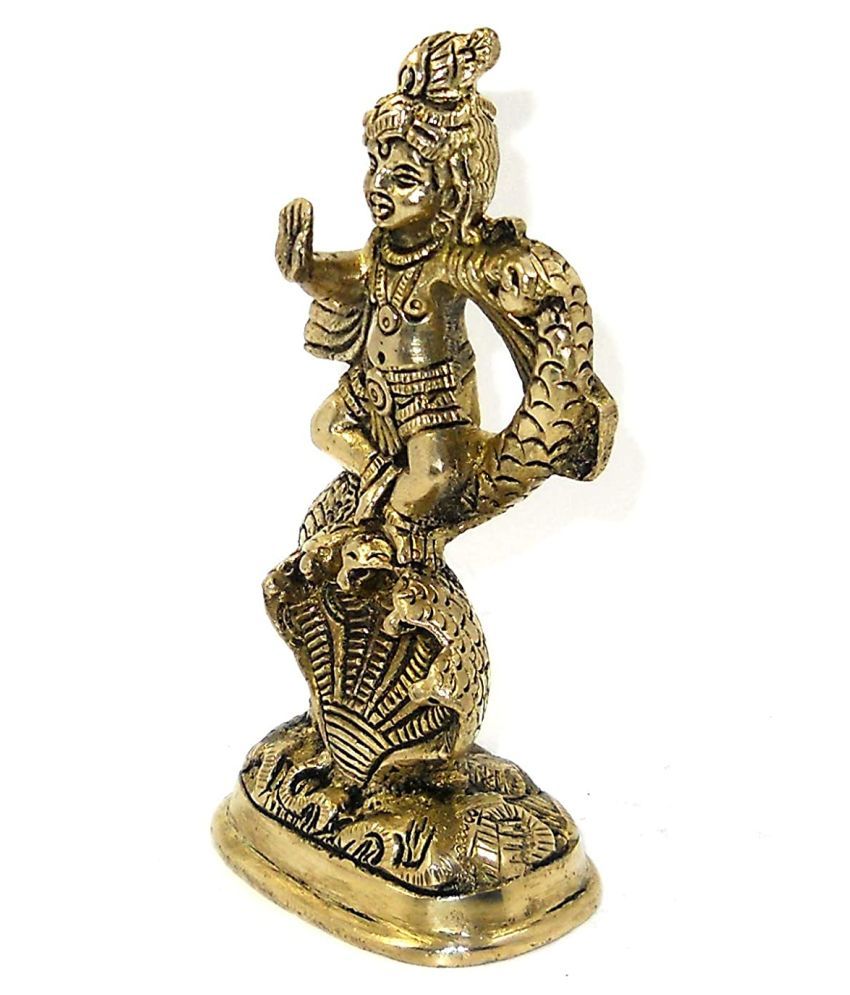     			Neo Classic Krishna Brass Idol