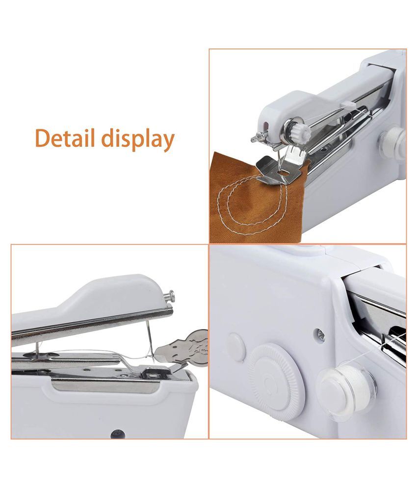 KRISHNA ART Electric Hand Sewing Machine for Home Use Mini Portable
