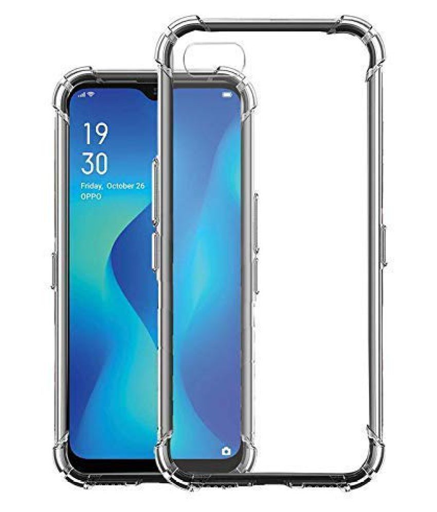     			Oppo A1k Bumper Cases Kosher Traders - Transparent Premium Transparent Case