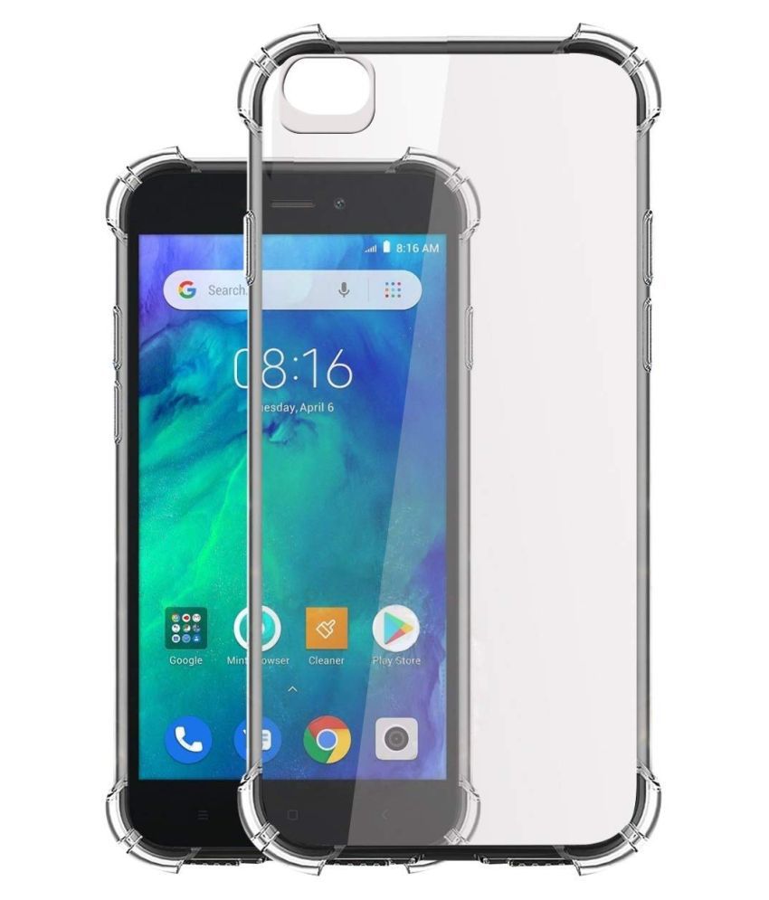     			Xiaomi Redmi Go Bumper Cases Kosher Traders - Transparent Premium Transparent Case