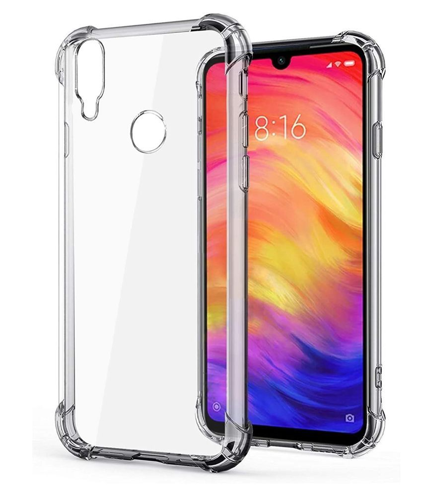     			Xiaomi Redmi Note 7 Pro Bumper Cases Kosher Traders - Transparent Premium Transparent Case