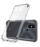 Infinix Smart 4 Plus Bumper Cases KOVADO - Transparent Premium Transparent Case