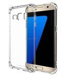 Samsung Galaxy J7 Bumper Cases Megha Star - Transparent Premium Transparent Case