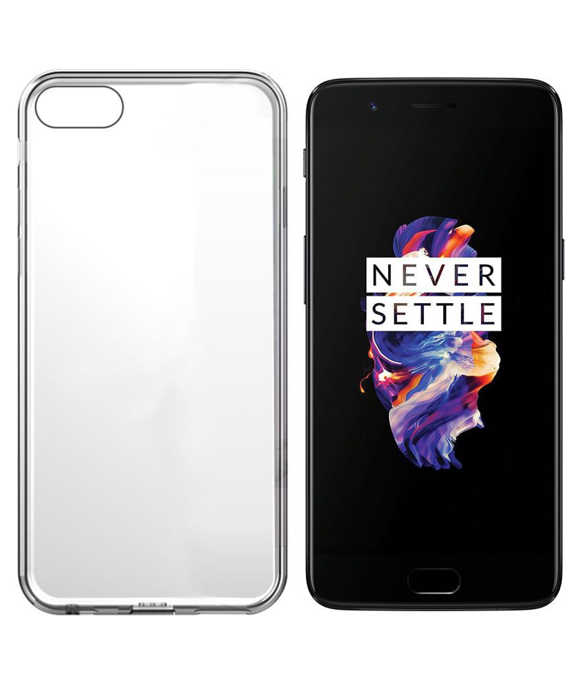     			OnePlus 5 Bumper Cases Megha Star - Transparent Premium Transparent Case