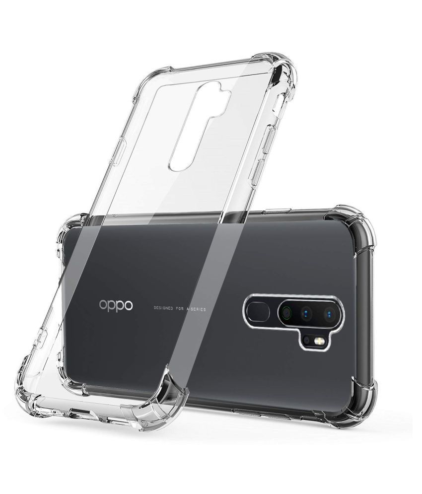     			Oppo A5 2020 Bumper Cases Megha Star - Transparent Premium Transparent Case