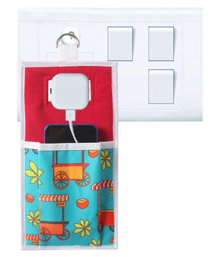     			PrettyKrafts Mobile Holder During Charging - Travel Assist Stand - Mobile Carrying Bag/Accesory - Premium Cellphone Cover