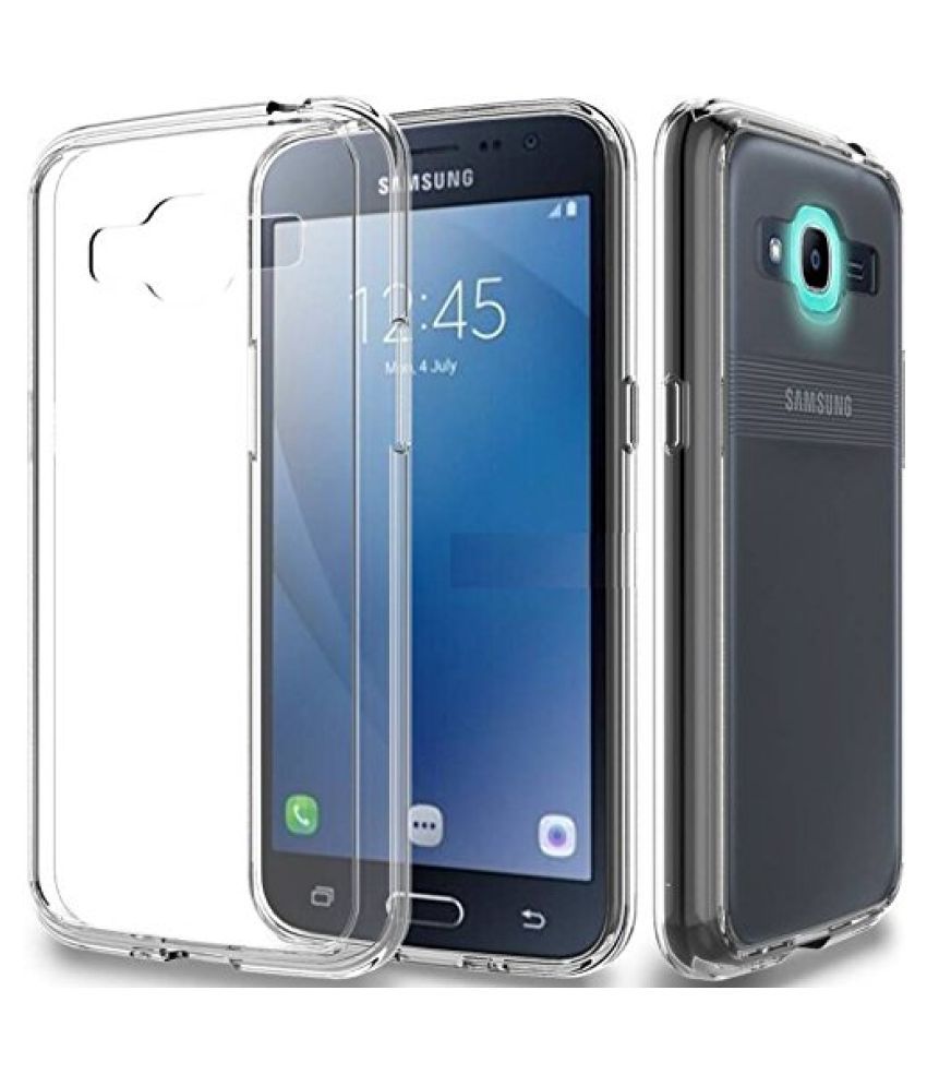     			Samsung Galaxy J2 Bumper Cases Megha Star - Transparent Premium Transparent Case