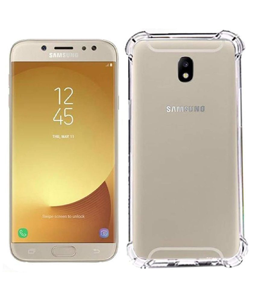     			Samsung Galaxy J7 Pro Bumper Cases Megha Star - Transparent Premium Transparent Case