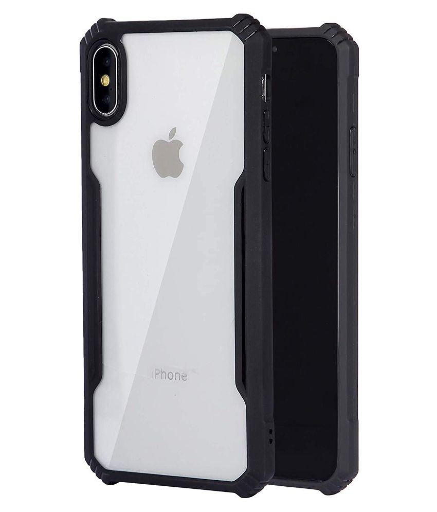     			Apple iphone XS Max Shock Proof Case KOVADO - Black AirEdge Protection