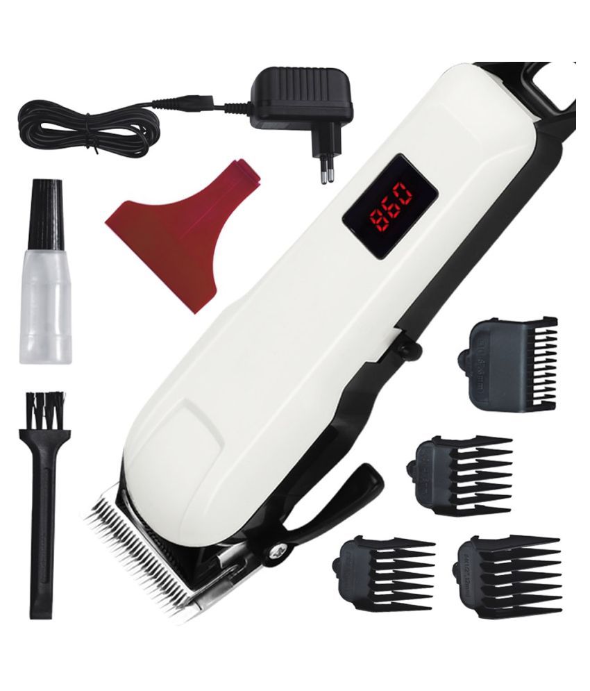 Rechargeable Electric Haircut Machine Professional LCD Display Hair
