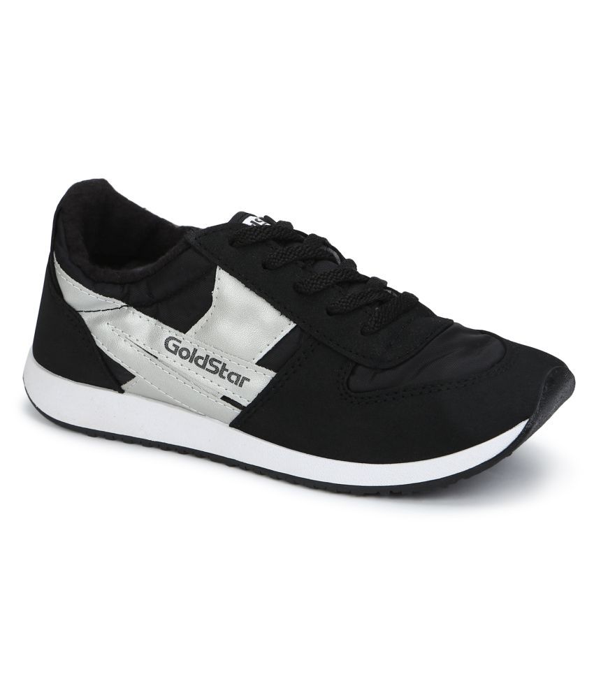     			GOLDSTAR Outdoor Black Casual Shoes