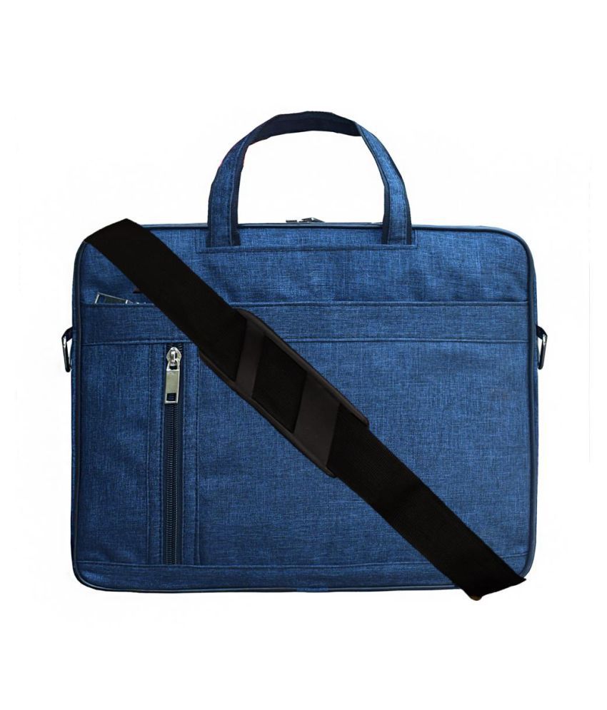 ABYS Blue Medium Briefcase - Buy ABYS Blue Medium Briefcase Online at ...