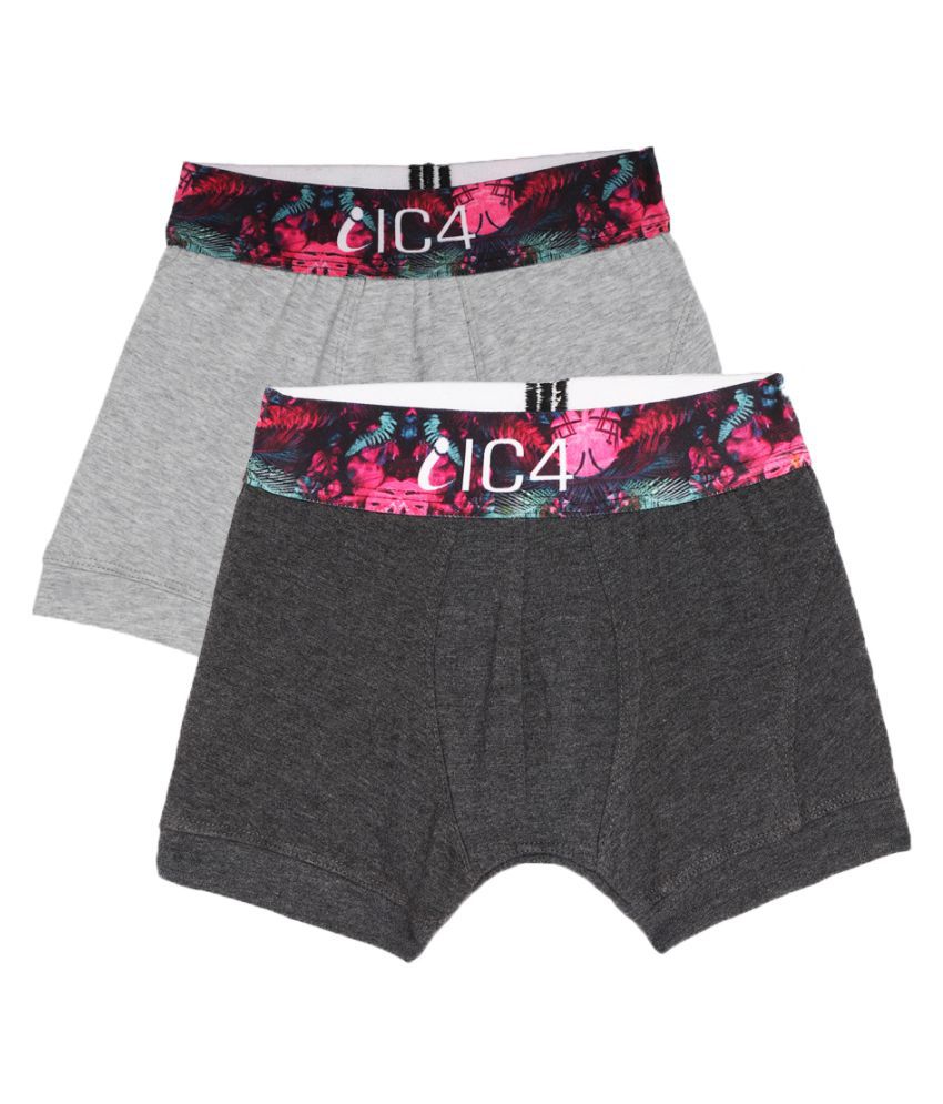     			IC4 Boy's Fashion Trunk Combo Pack of 2
