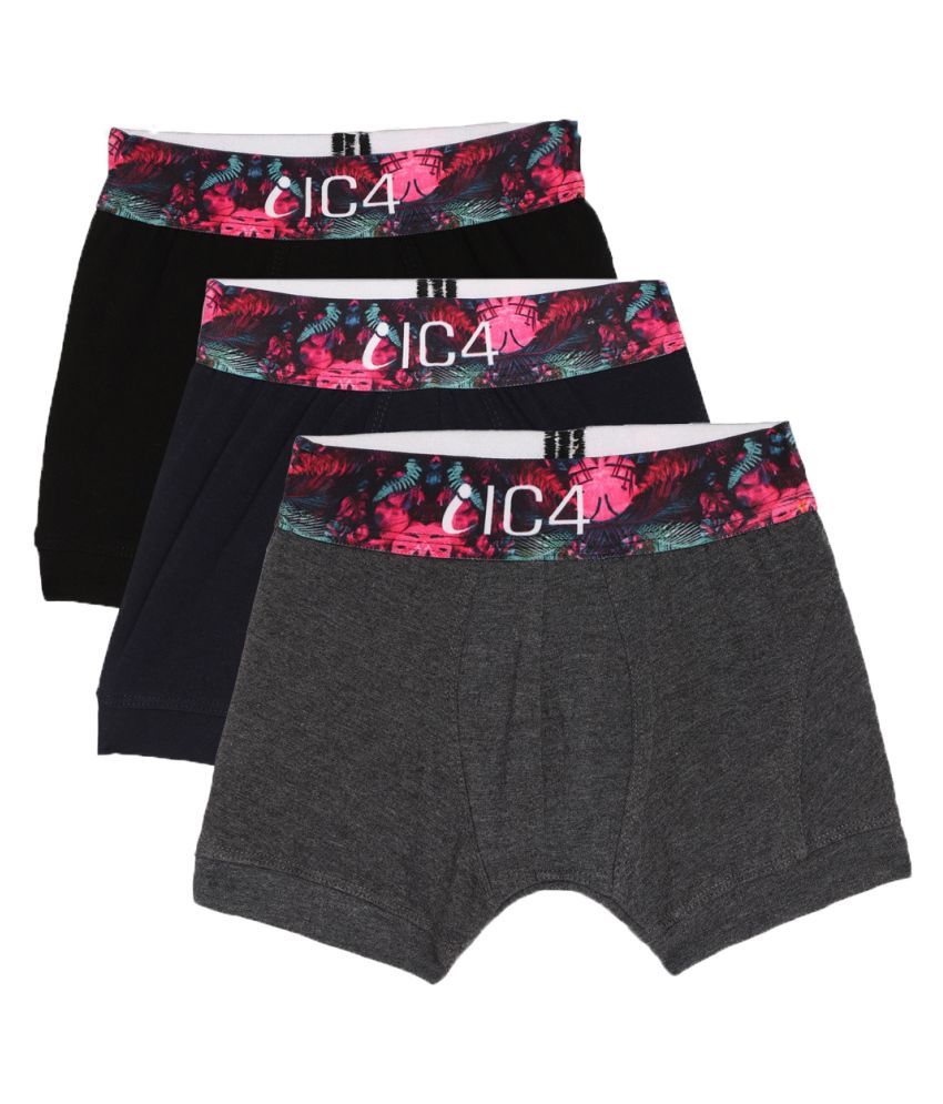     			IC4 Boy's Fashion Trunk Combo Pack of 3