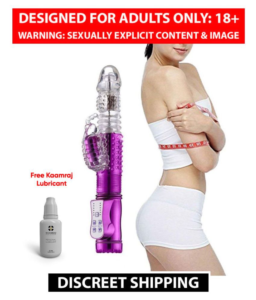     			Multi Function Vibrator With USB Charging And Up-Down Motion + Free Kaamraj Lubricant