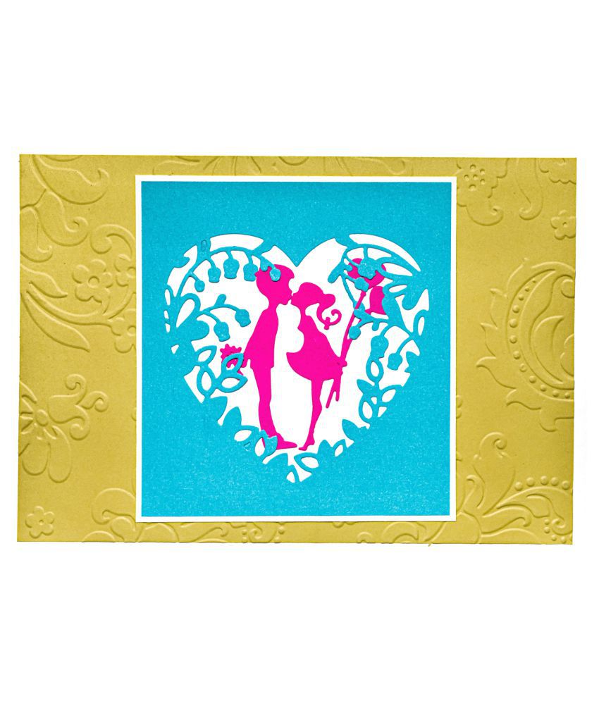     			AanyaCentric Handmade Greeting Card for Lover Boyfriend Girlfriend Husband Wife