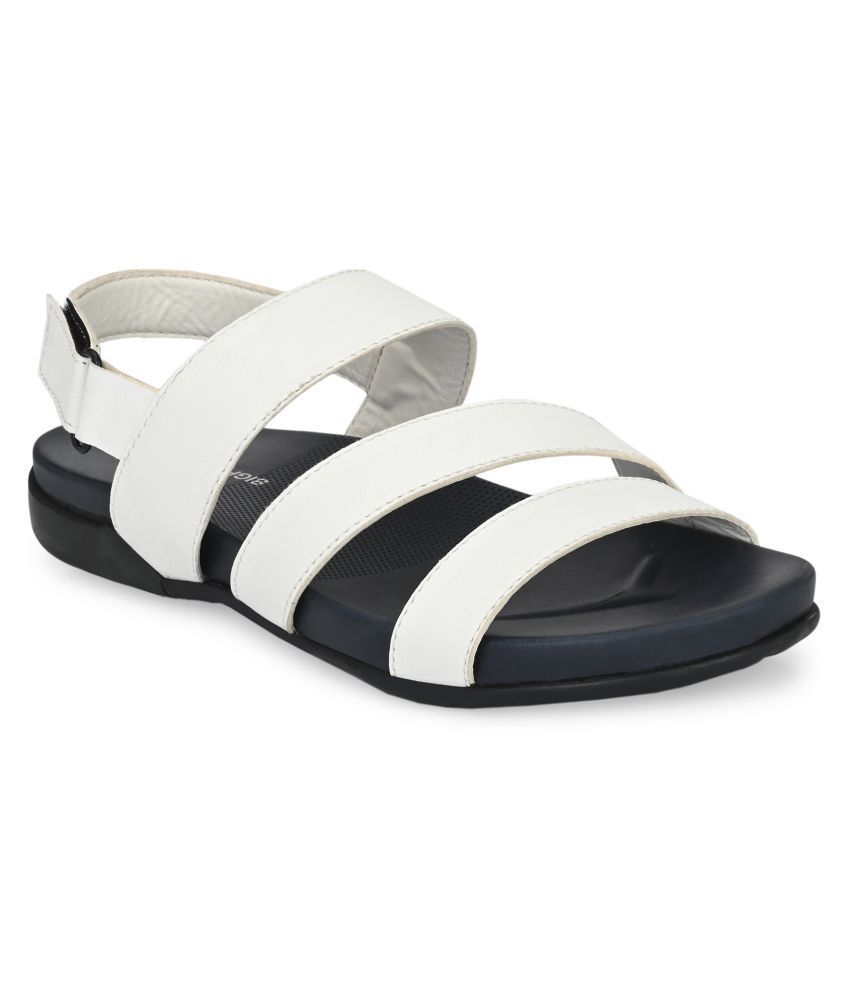     			Big Fox - WHITE  Men's Sandals