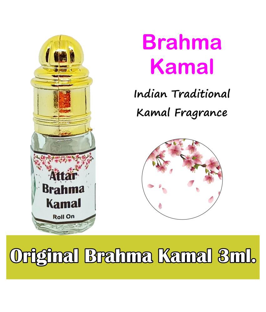     			INDRA SUGANDH BHANDAR - Blue Lotus Brahma Kamal Attar For Men & Women 3ml Pack Of 1