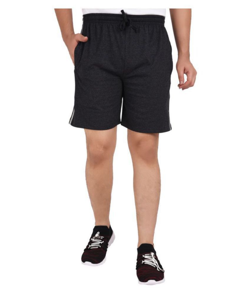     			Neo Garments Grey Shorts SINGLE SHORTS CHARCOAL (SIZES FROM : M TO 7XL).