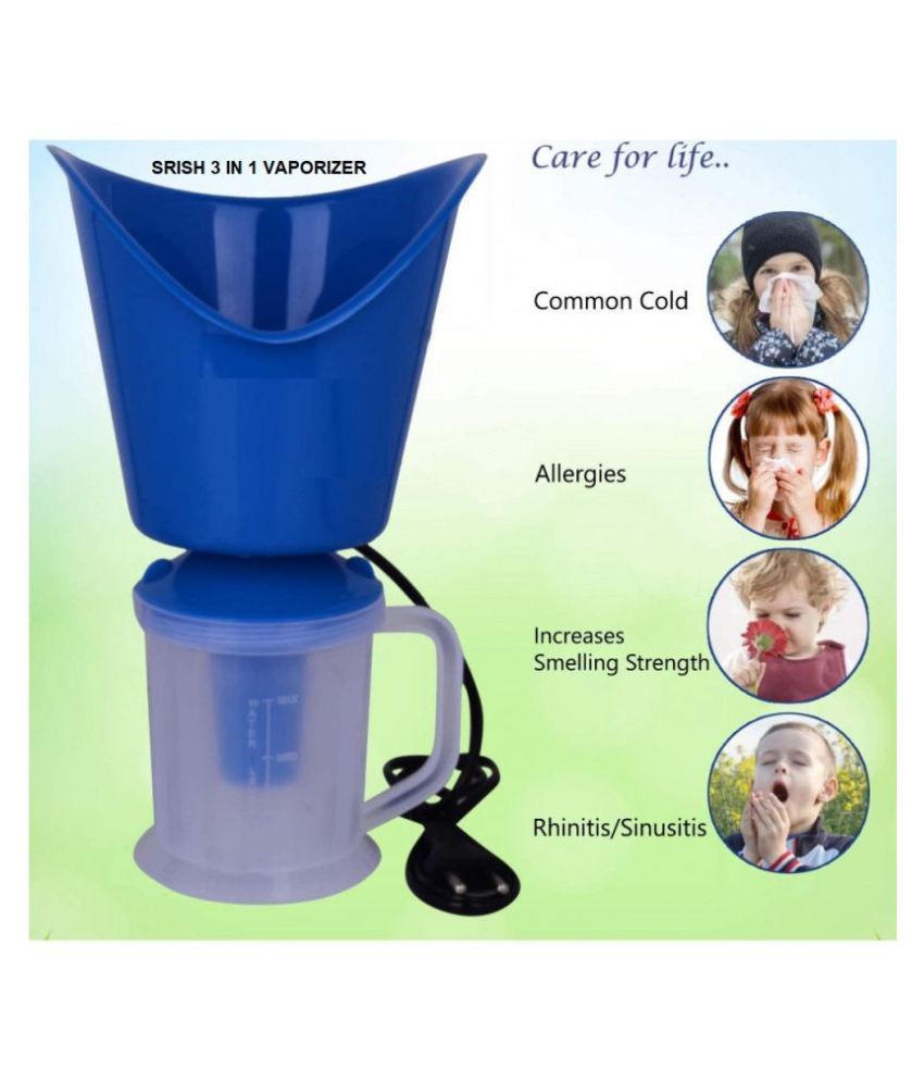 SRISH 3 IN 1 VAPORIZER ADULT AND KIDS STEAMER 3 in 1 vaporizer steamer