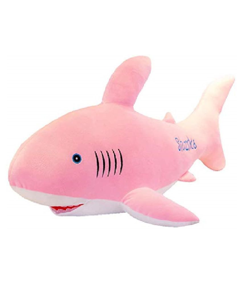    			Tickles Ocean Shark Super Soft Stuffed Plush Toy for Girls & Boys Kids Babies Birthday Gift Made in India (Size: 35cm Color: Pink)