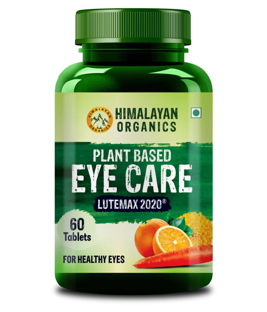 Himalayan Organics Plant Based Eye Care Supplement 60 Servings 60 mg