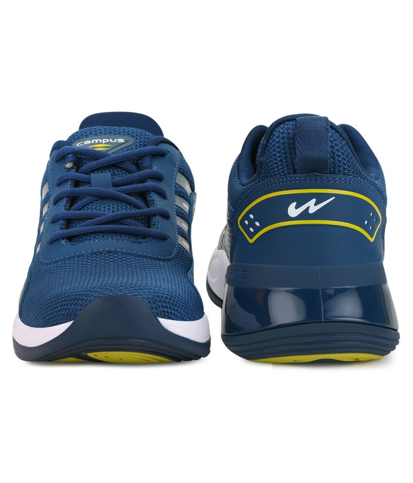 campus men blue running shoes