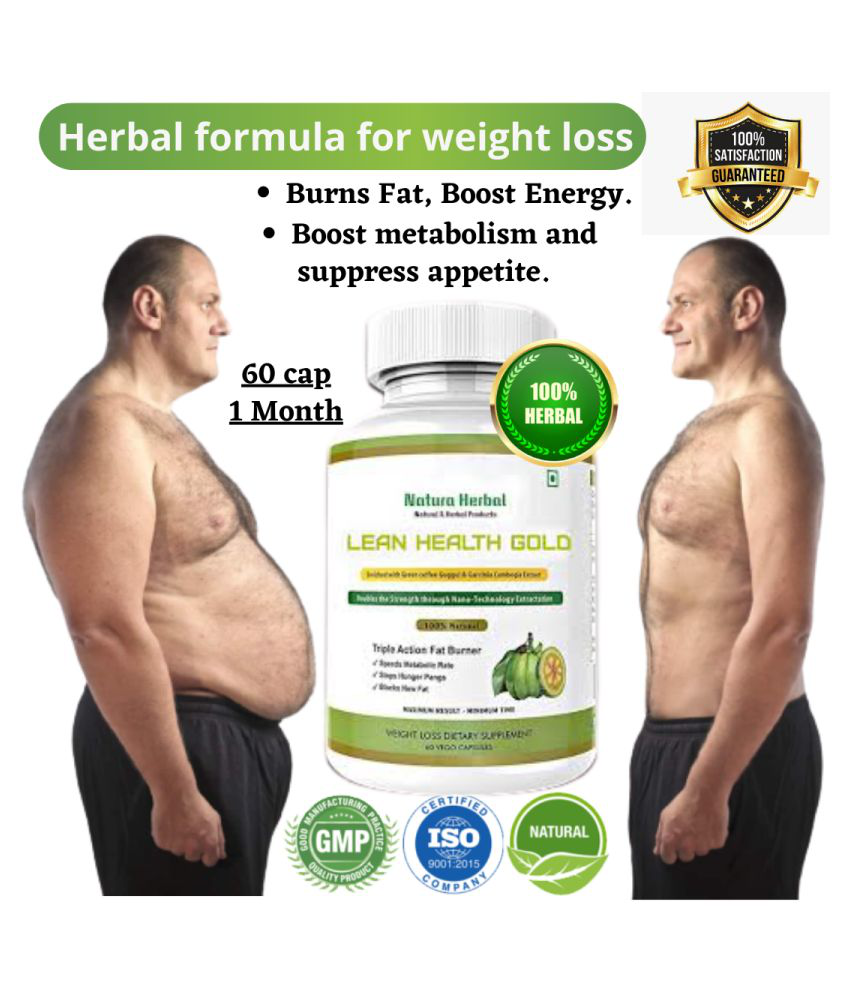     			LEAN HEALTH GOLD Fat Burner & Weight loss supplements Capsule 60 no.s Pack Of 1
