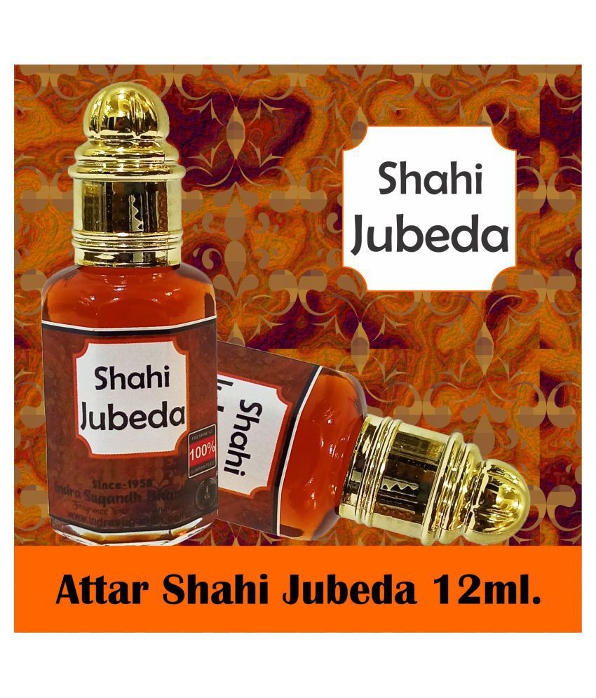     			INDRA SUGANDH BHANDAR Attar For Men|Women Shahi Jubeda Pure Royal Perfume No Alcohal Long Lasting Fragrance 12ml Rollon Pack