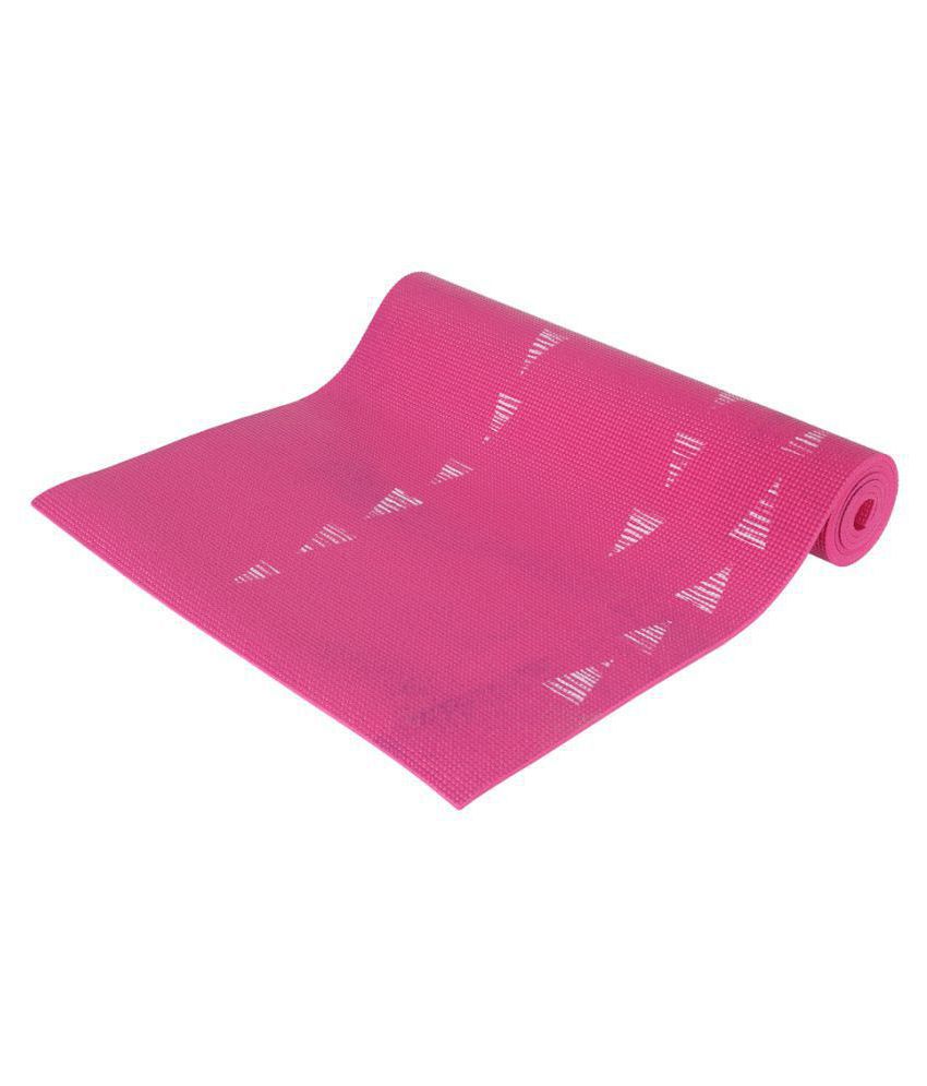     			Vector X 4mm PVC Printed Yoga Mat (Pink)