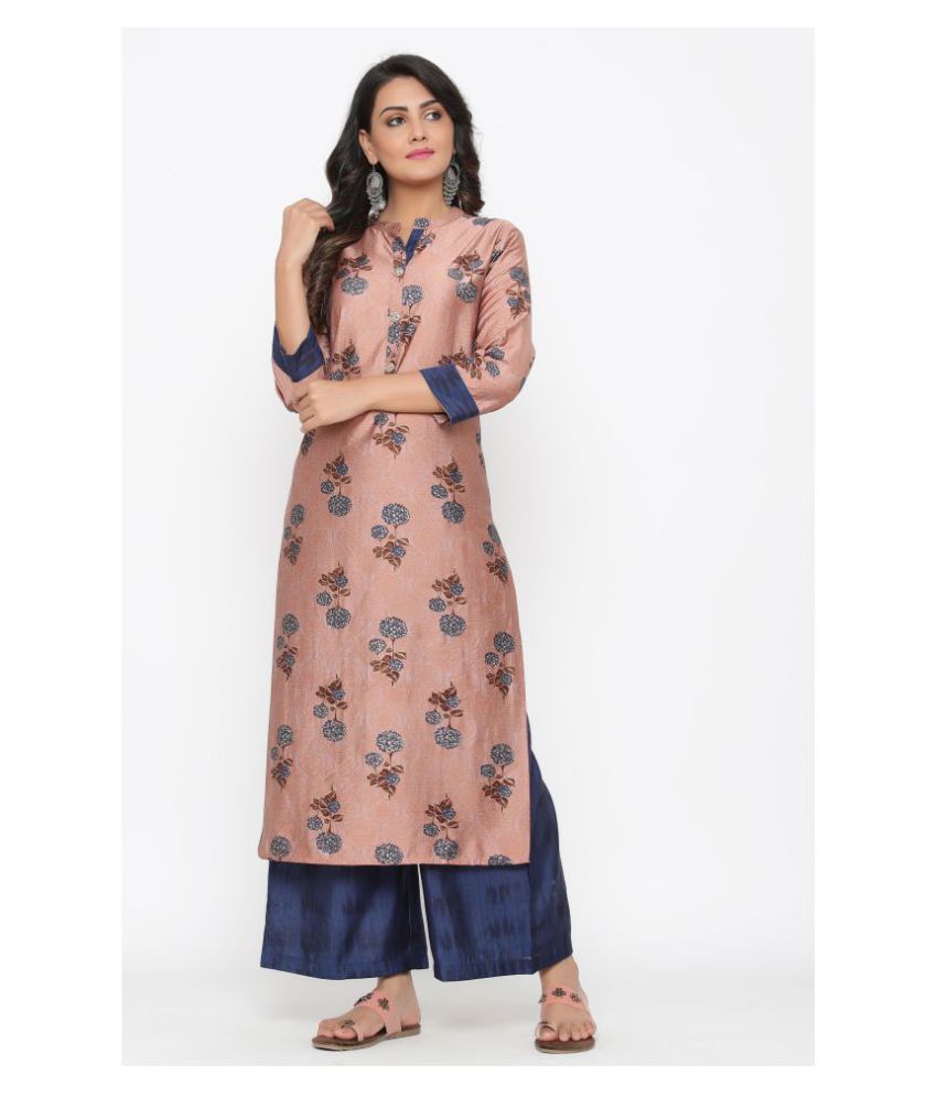 Hangup Rayon Kurti With Palazzo  Stitched Suit  Buy Hangup Rayon Kurti  With Palazzo  Stitched Suit Online at Low Price  Snapdealcom