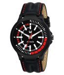 Armado 750- BLACK Leather Analog Men's Watch