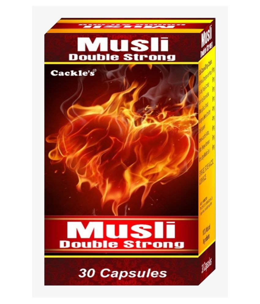     			Cackle's Double Strong Musli Capsule 30 no.s
