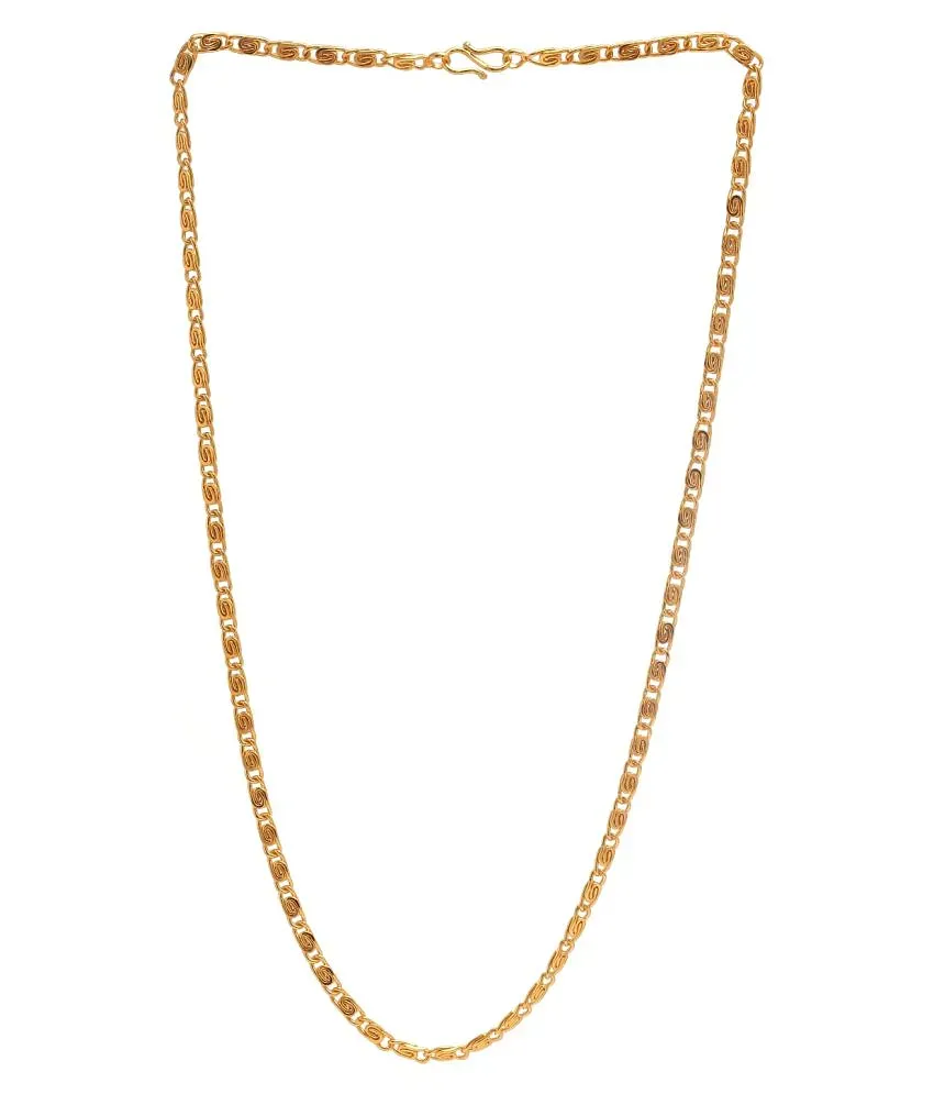 Snapdeal gold clearance plated chain