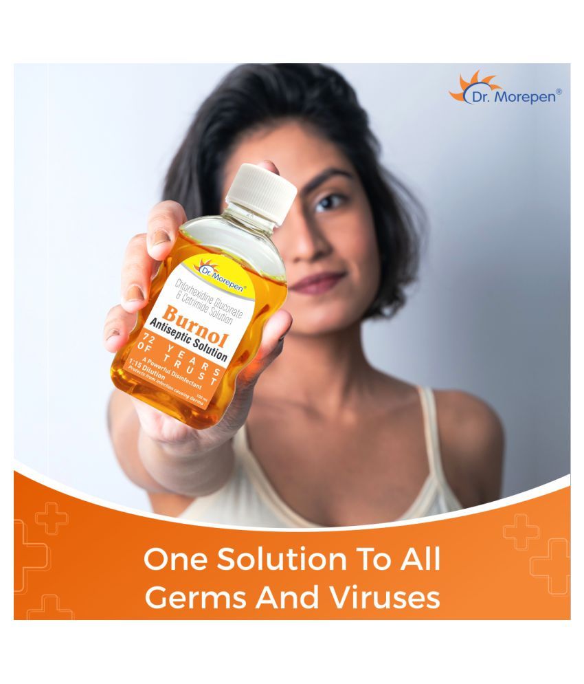 Dr. Morepen Burnol Antiseptic Solution Multipurpose Disinfectant