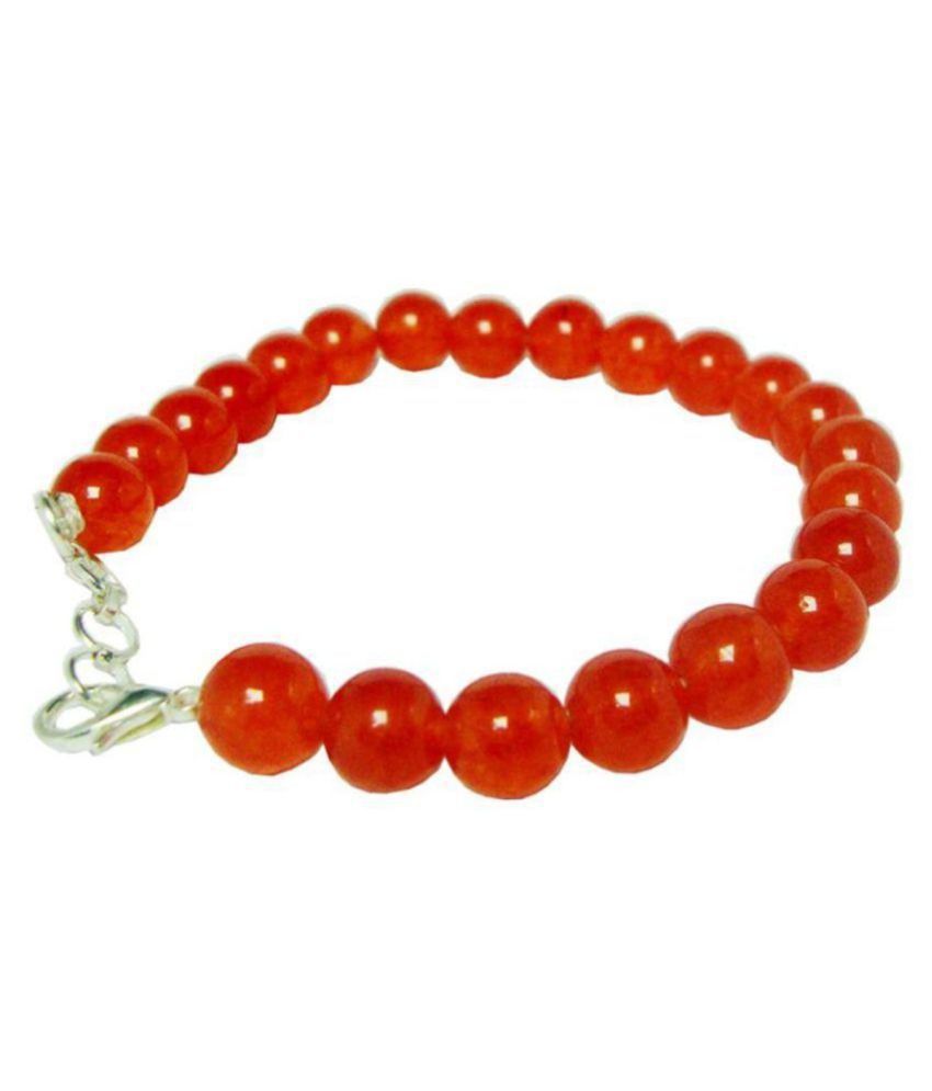     			8mm Red Carnelian Natural Agate Stone Bracelet